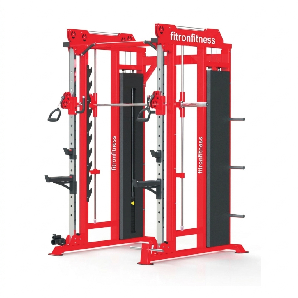Smith Machine With Functional Trainer