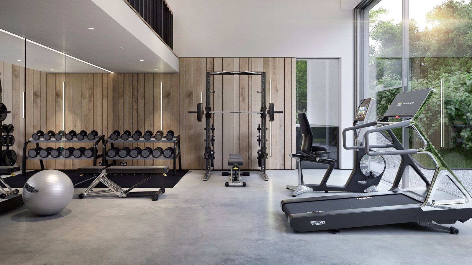 Premium home gym setup